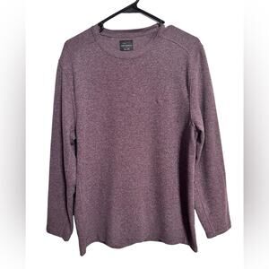 Men’s Greg Norman for Tasso Elba Thermal Maroon Shirt Size Large